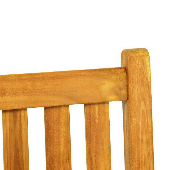 VCM Gartenbank braun Teakholz B/H/L: ca. 62x90x120 cm Gartenbank_2sitzer - braun (120,00/62,00/90,00cm) - VCM