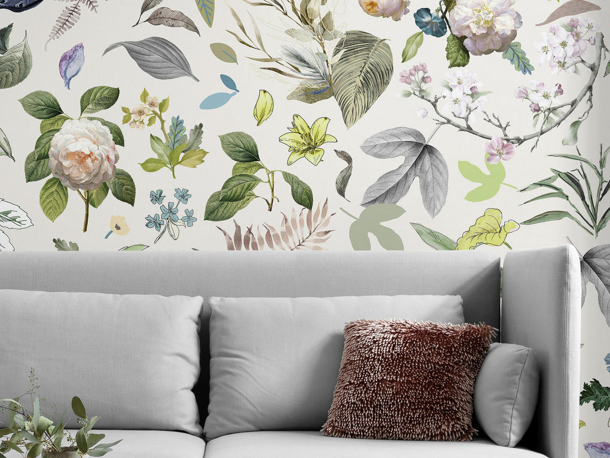 Komar Fototapete Les Quatre Saisons B/L: ca. 350x250 cm Les Quatre Saisons - (350,00/250,00cm) - Komar