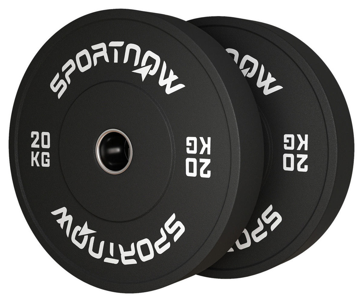 SPORTNOW Hantelscheiben Hantelscheiben - schwarz (45,00/45,00/8,00cm) - SPORTNOW