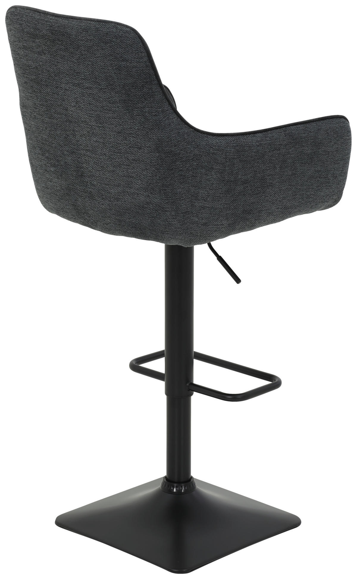 Barhocker Dora, 2er-Set anthrazit B/H/T: ca. 51x117x57 cm Dora, 2er-Set - anthrazit (51,00/117,00/57,00cm) - Hela