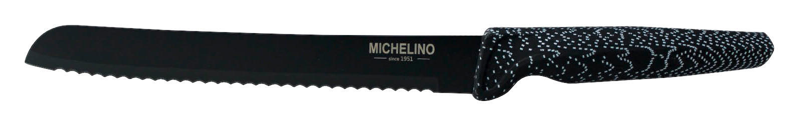 MICHELINO Messerset schwarz Edelstahl 6 tlg.