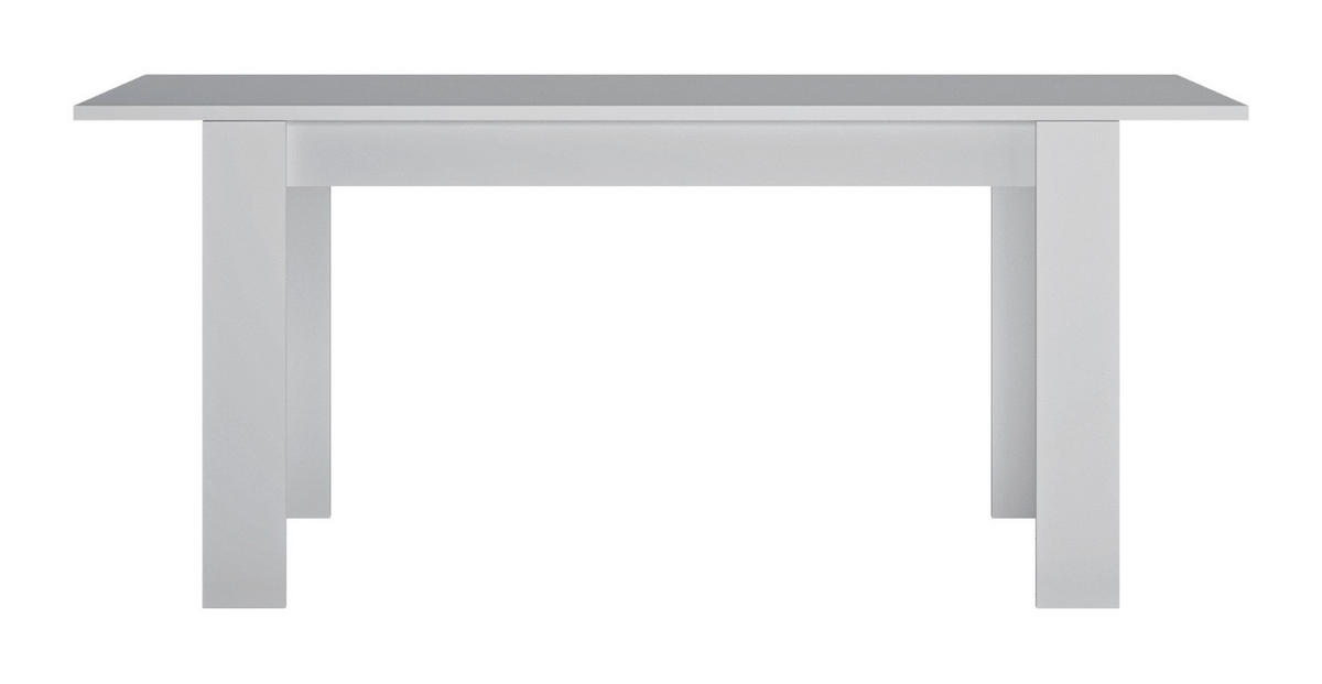 Esstisch Fribo Alpinweiß lackiert B/H/T: ca. 140x77x85 cm Fribo - Alpinweiß (140,00/77,00/85,00cm)