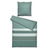 Baumwoll Bettwäsche Renforce Bettwäsche_Renforce Streifen mint - mint (135,00/200,00cm)