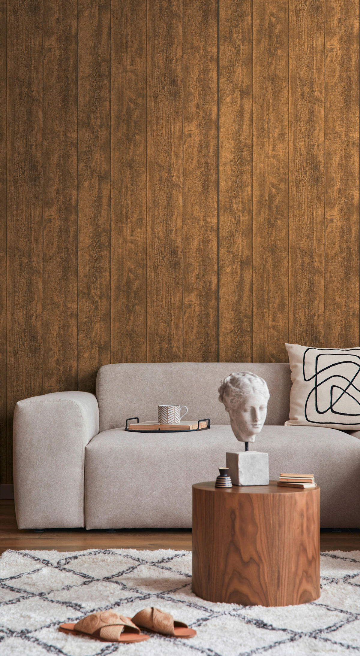 A.S.Creation Vliestapete braun B/H/D: ca. 53x1005x9 cm Vliestapete - braun (9,00/1005,00cm) - A.S.Creation