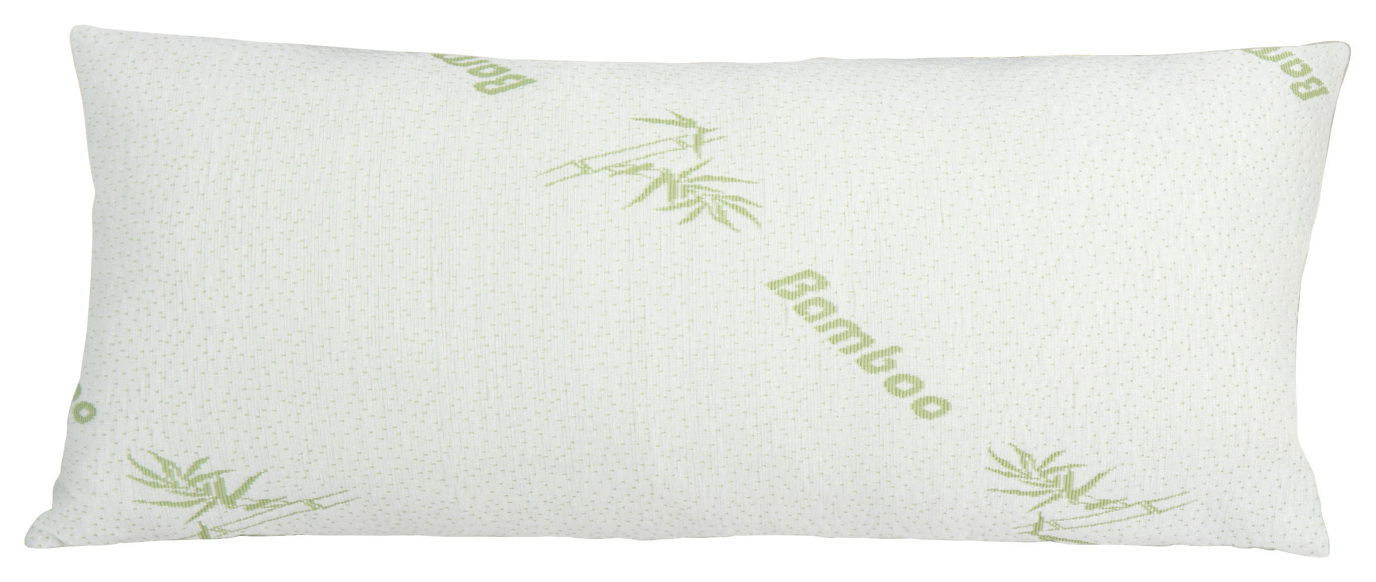Nackenstützkissen Nackenstützkissen_Bamboo_Visco - weiß/grün (40,00/80,00cm)