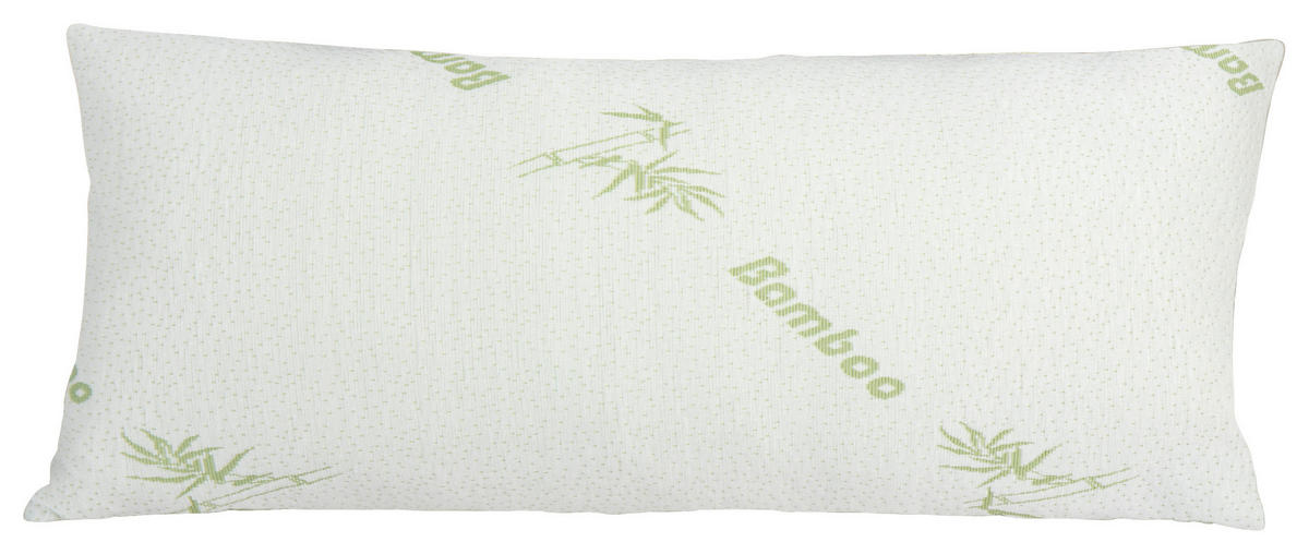 Nackenstützkissen Nackenstützkissen_Bamboo_Visco - weiß/grün (40,00/80,00cm)