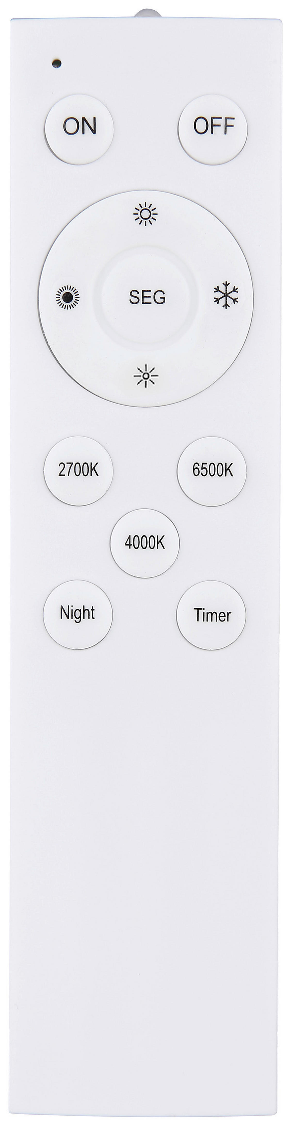 GLOBO LED-Deckenleuchte weiß Kunststoff H/D: ca. 6,5x46 cm LED-Deckenleuchte_Suzie - weiß (46,00/6,50cm) - GLOBO