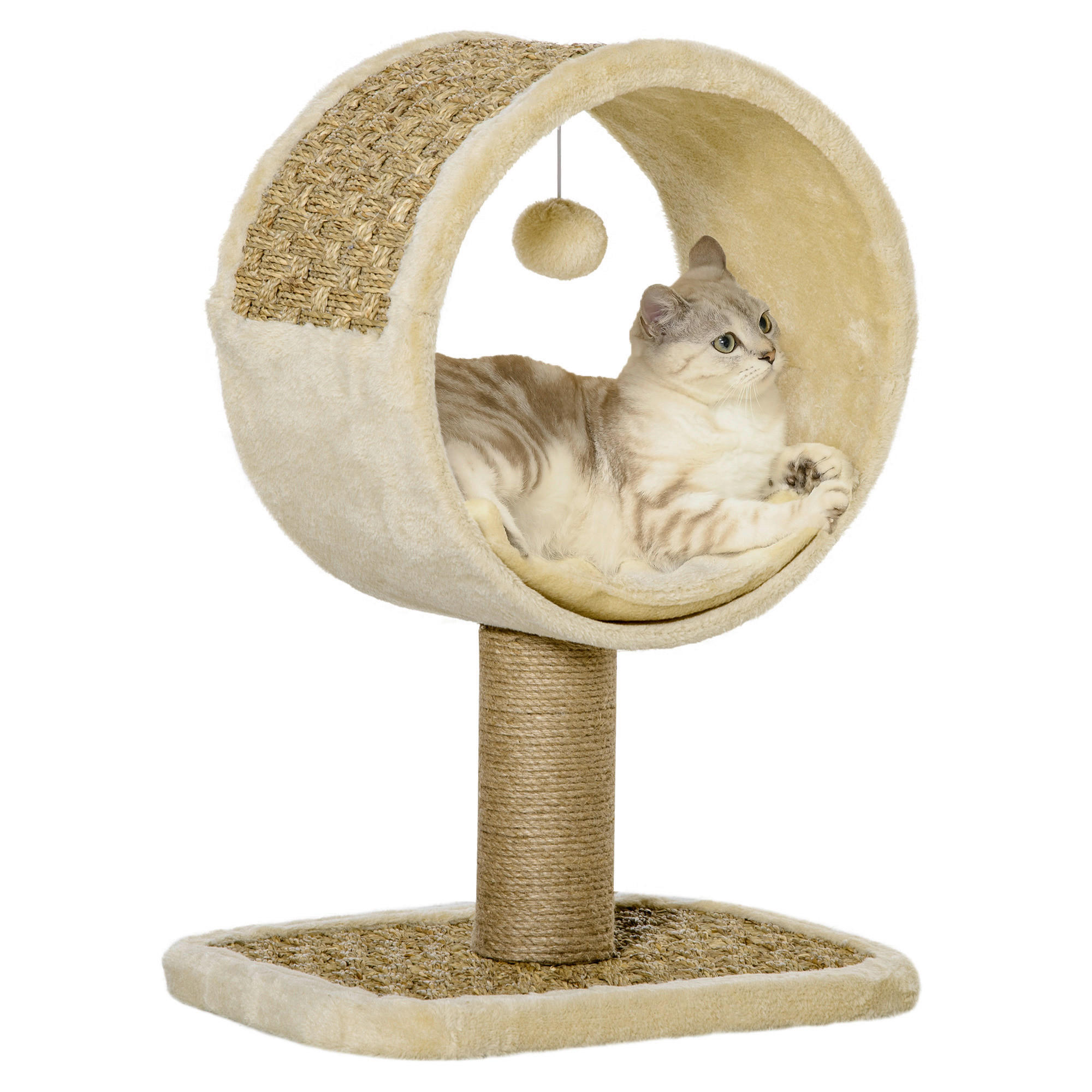 PawHut Kratzbaum Kratzbaum - (40,00/30,00/56,00cm) - PawHut