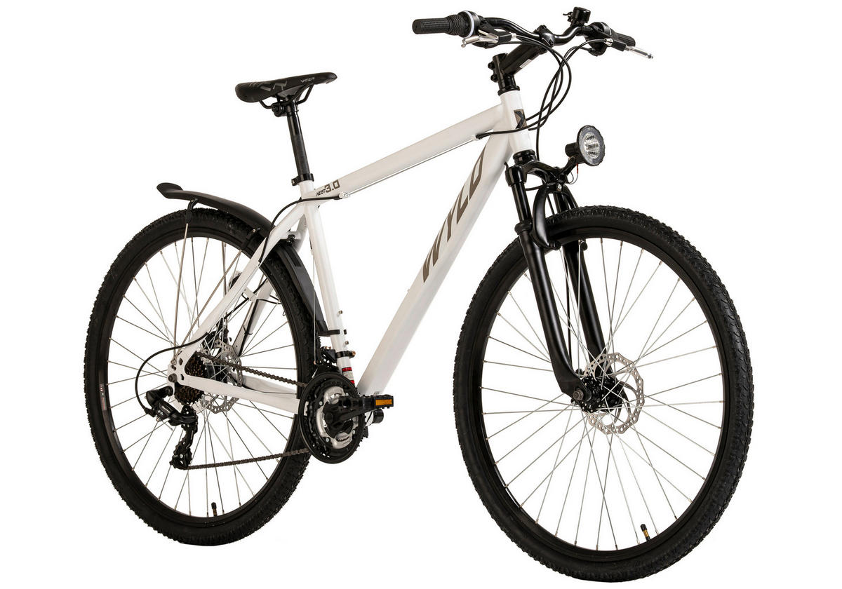 WYLD Mountain-Bike Heist Heist 29 Zoll Rahmenhöhe 51 cm 21 Gänge weiß weiß ca. 29 Zoll Heist - weiß (143,00/23,00/82,00cm) - WYLD