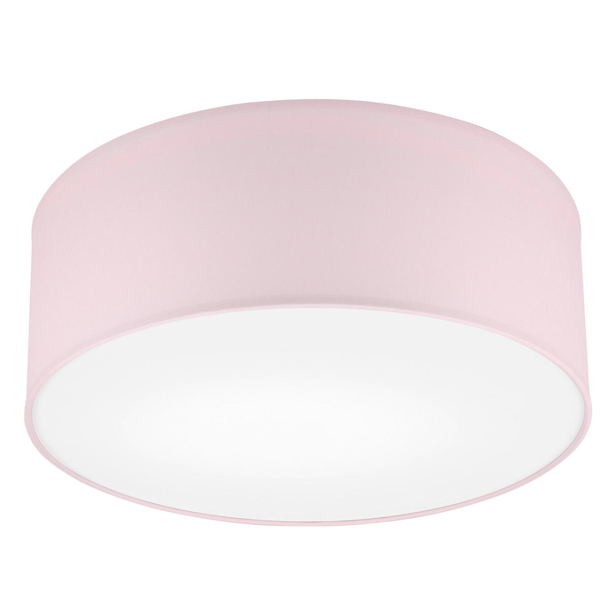 Lamkur Deckenleuchte pink Stahl B/H/L: ca. 38x17x38 cm 1 Brennstellen Vivian - pink (38,00/38,00/17,00cm) - Lamkur