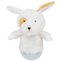 LED-Wackel-Nachtlicht beige B/H/L: ca. 14x11x19 cm LED-RGB-Wackel-Nachtlicht_Hund - beige (19,00/14,00/11,00cm)