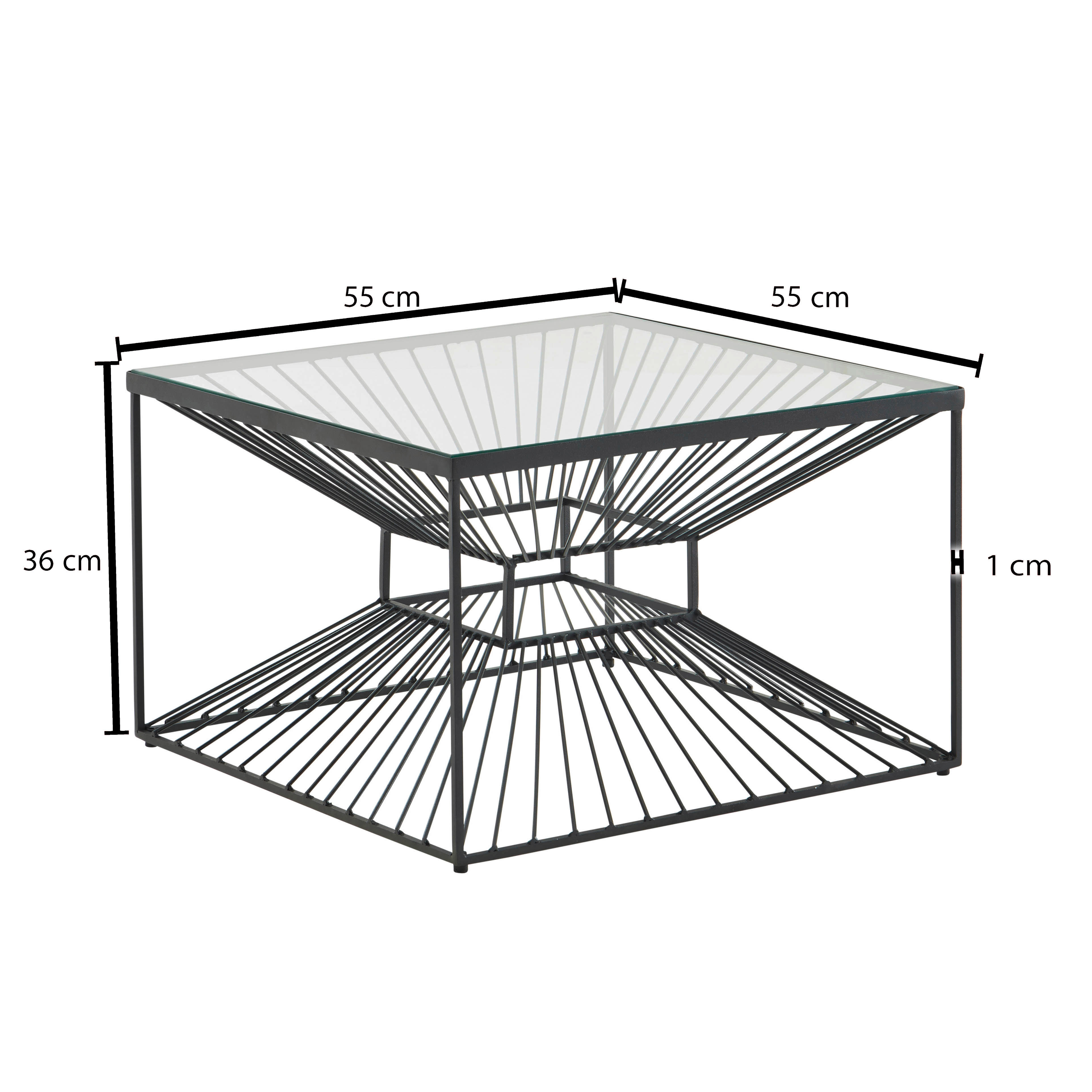 Couchtisch  B/H/T: ca. 55x36x55 cm υ...