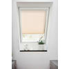 Dachfensterplissee creme B/L: ca. 36,3x60 cm Plissee_für_Dachfenster_Haftfix - creme (36,30/60,00cm) - LICHTBLICK