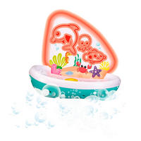 BBJunior Badespielzeug Splash 'n Play Light Up Segelboot B/H/L: ca. 8,2x8,2x15 cm Splash 'n Play Light Up Segelboot - weiß/türkis (15,00/8,20/8,20cm) - BBJunior