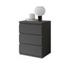 Nachtkonsole Olli Graphit B/H/T: ca. 45x61x38 cm Olli - Graphit (45,00/61,00/38,00cm)