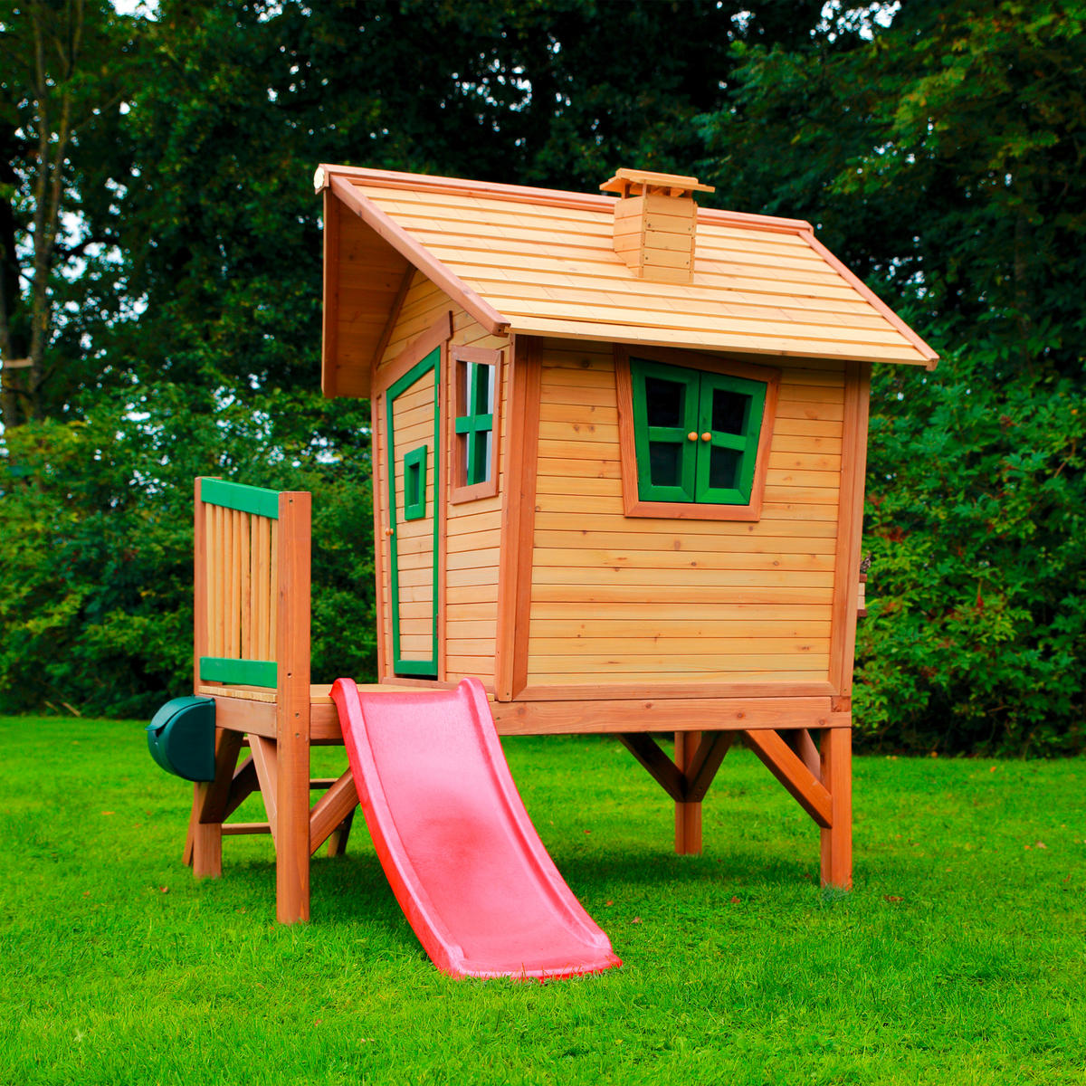 AXI Spielhaus Robin multicolor B/H/T: ca. 264x203x177 cm Robin - multicolor (264,00/203,00/177,00cm) - AXI