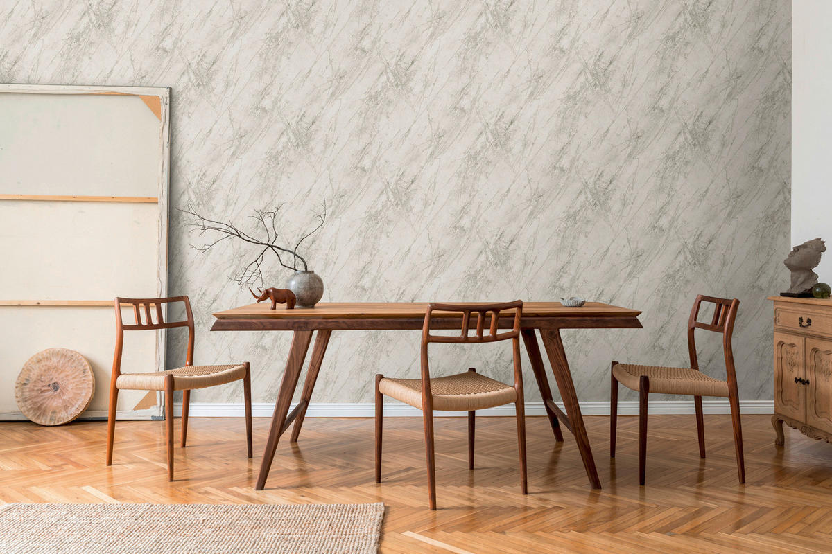 A.S.Création Vliestapete grau B/H/D: ca. 53x1005x8,2 cm Vliestapete - grau (8,20/1005,00cm) - A.S.Creation