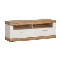 TV-Lowboard Merida B/H/T: ca. 140x53x42 cm Merida - Eiche/weiß (140,00/53,00/42,00cm)