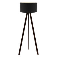 Opviq Stehleuchte schwarz MDF B/H/T/L/D: ca. 21x140x21x21x21 cm E27 1 Brennstellen AYD - schwarz (21,00/21,00/140,00cm) - Opviq