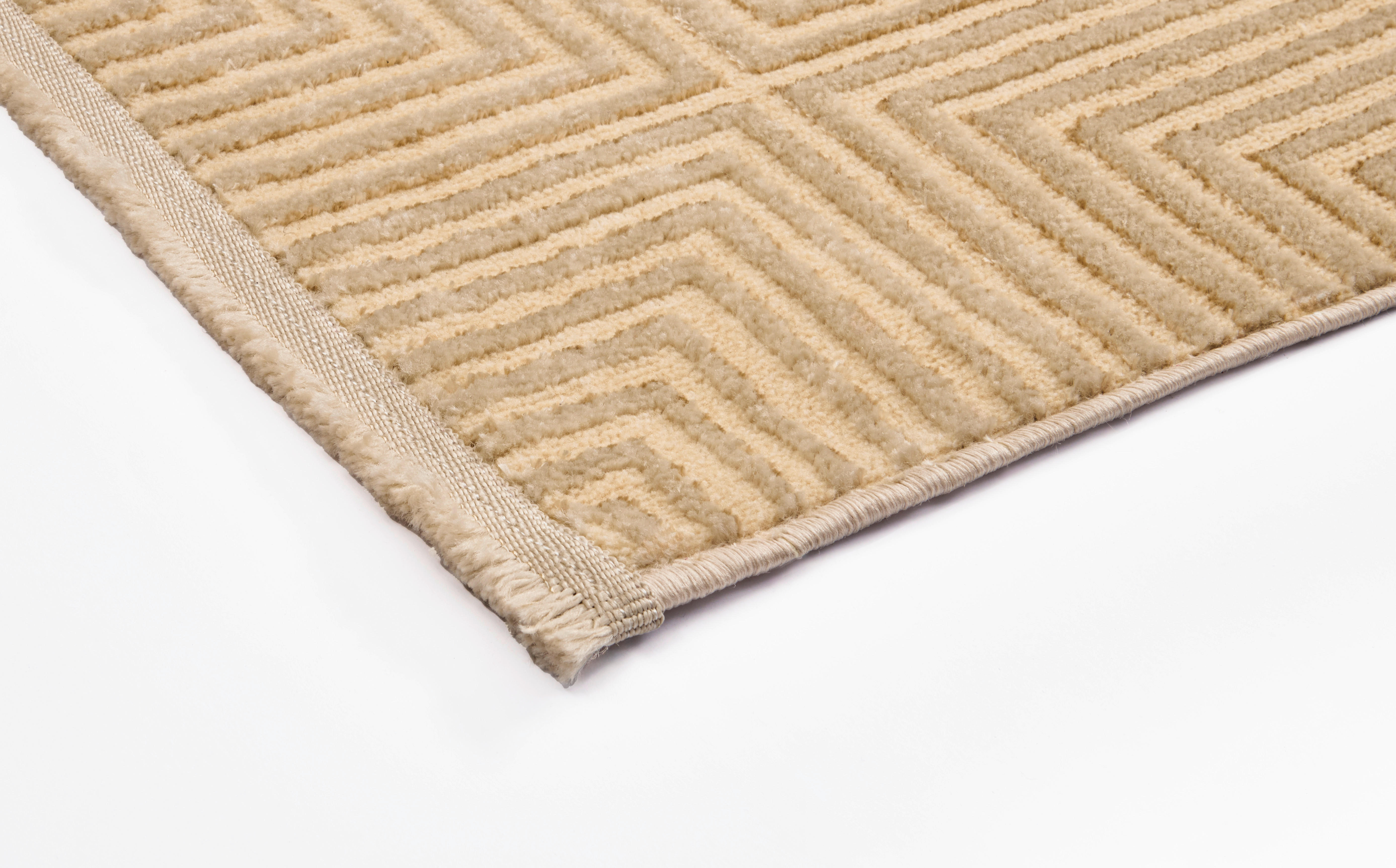 Webteppich Monte beige B/L: ca. 160x230 cm Monte - beige (160,00/230,00cm)