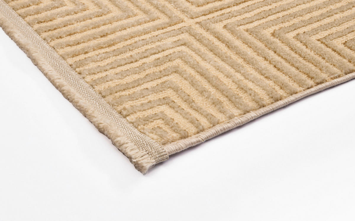 Webteppich Monte beige B/L: ca. 160x230 cm Monte - beige (160,00/230,00cm)