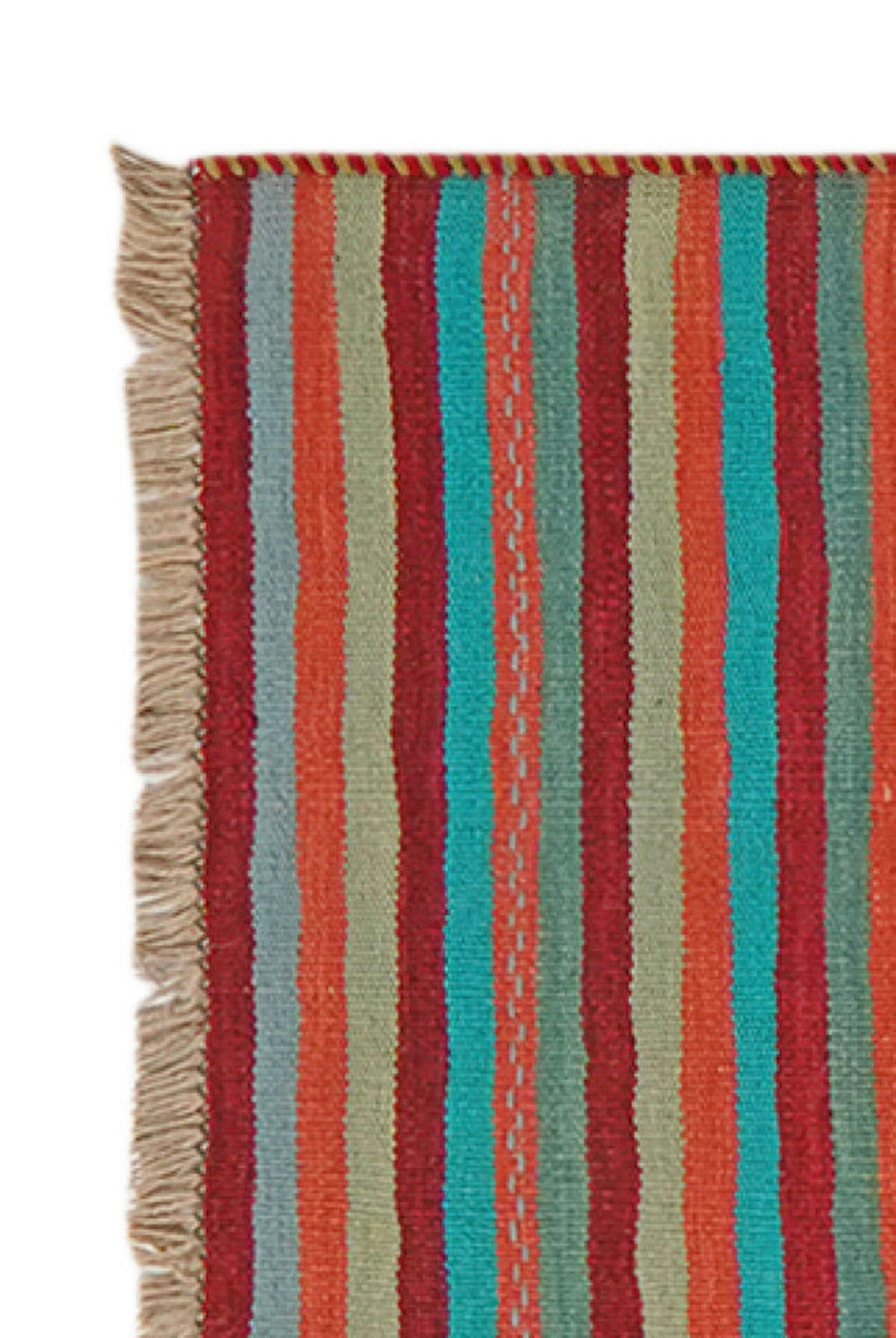PersaTepp Teppich Kelim Gashgai multicolor B/L: ca. 63x195 cm Kelim Gashgai - multicolor (63,00/195,00cm) - PersaTepp