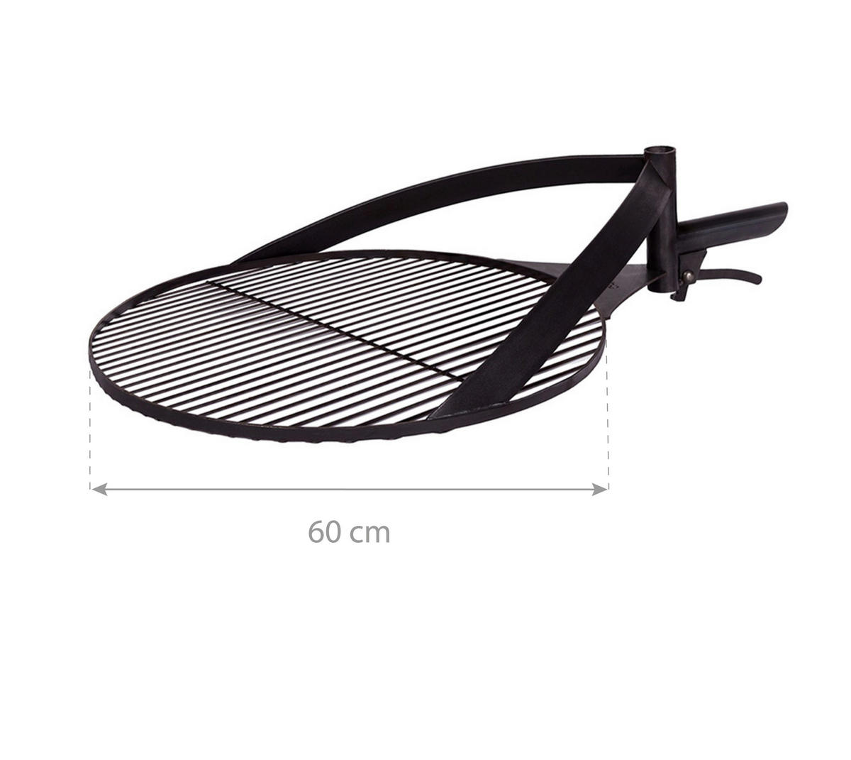 CookKing Grillrost Bandito & Monta schwarz Stahl B/T: ca. 60x60 cm Bandito & Monta - schwarz (60,00/60,00cm) - CookKing