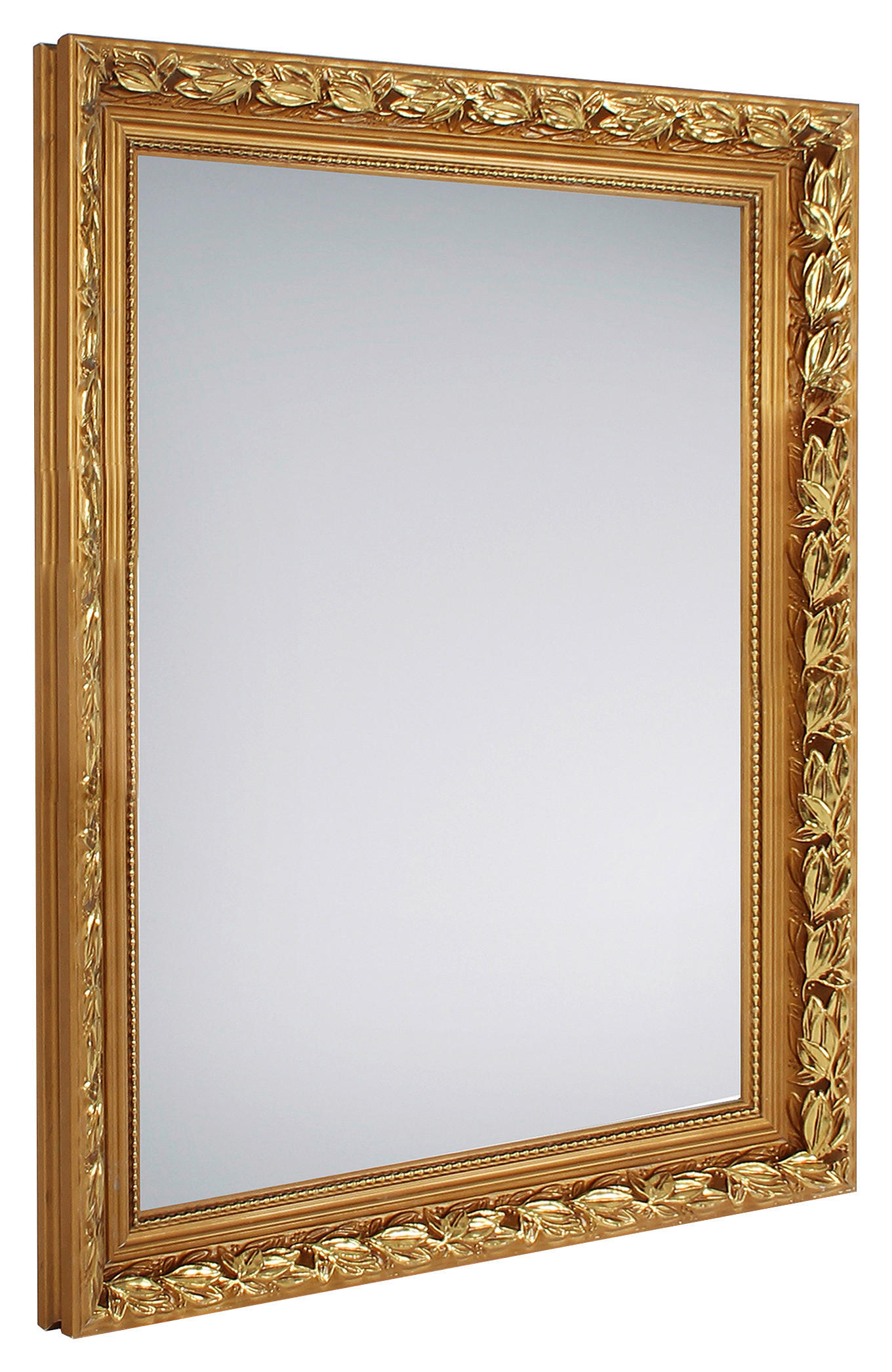 Mirrors&More Rahmenspiegel TANJA gold Optik B/H/T: ca. 55x70x3,5 cm TANJA - gold (55,00/70,00/3,50cm) - Mirrors&More