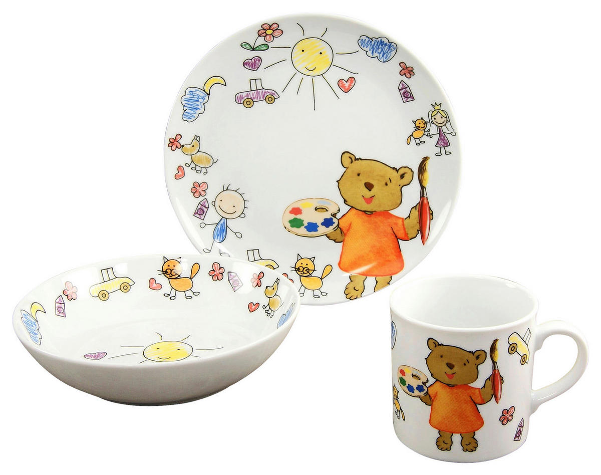 CreaTable Kinder-Service TEDDY TEDDY - multicolor - CreaTable