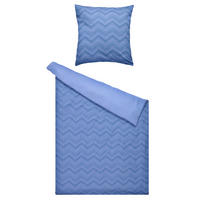 Baumwoll Bettwäsche Bettwäsche_Baumwolle_Mexx blau - blau (135,00/200,00cm) - Mexx