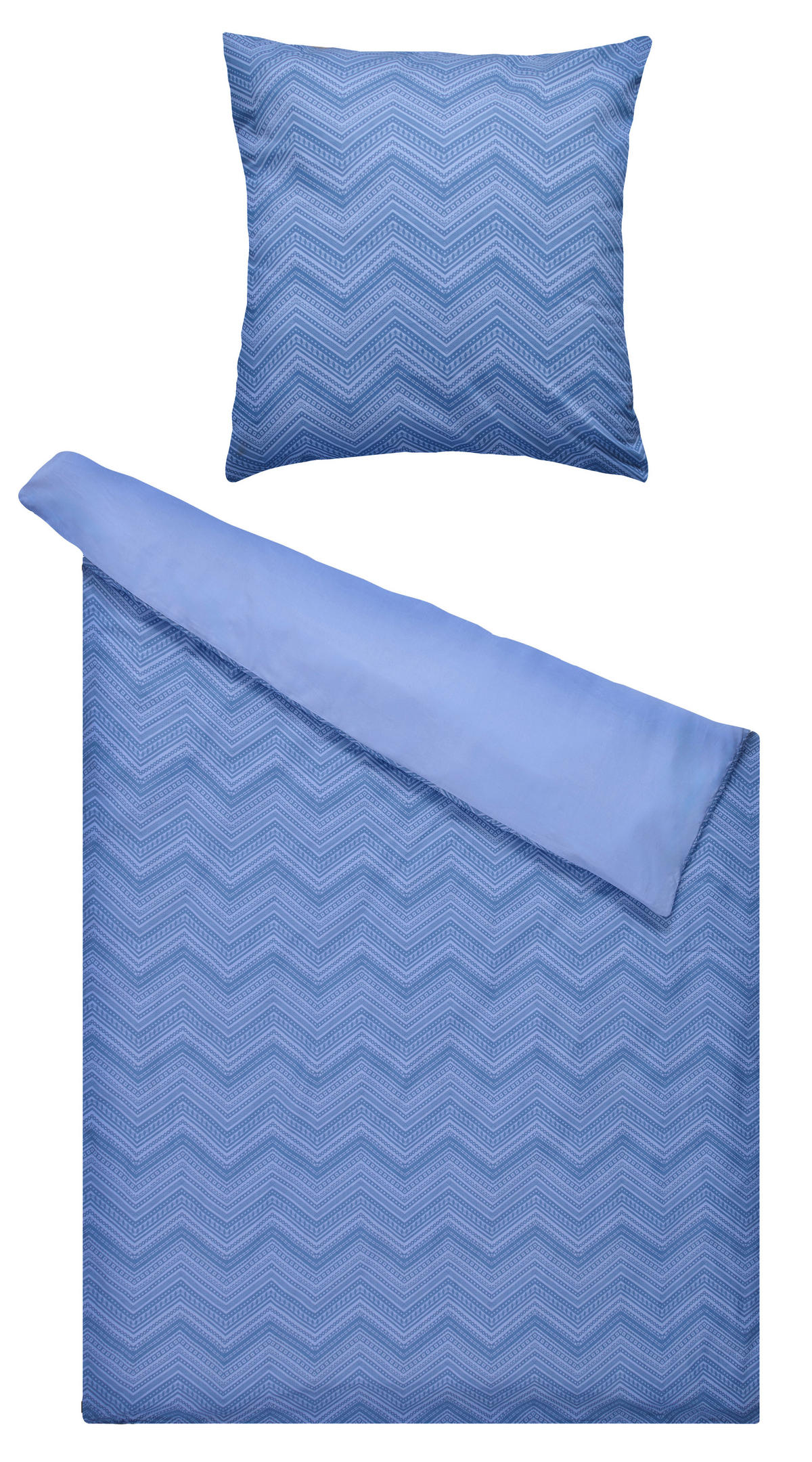 Baumwoll Bettwäsche Bettwäsche_Baumwolle_Mexx blau - blau (135,00/200,00cm) - Mexx