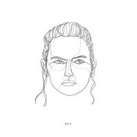 Komar Poster Star Wars Classic Force Faces Rey Star Wars B/L: ca. 40x50 cm Star Wars Classic Force Faces Rey - (40,00/50,00cm) - Komar