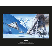 Komar Poster Star Wars Classic RMQ Hoth Battle S Star Wars B/L: ca. 40x30 cm Star Wars Classic RMQ Hoth Battle S - (40,00/30,00cm) - Komar