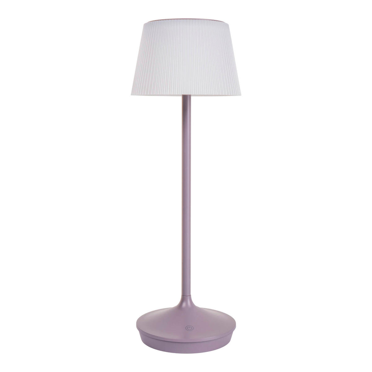 LED-Solar-Tischleuchte violett Kunststoff Metall B/H/T/D: ca. 13x38x13x13 cm EMMI - violett (13,00/38,00/13,00cm) - Näve Leuchten