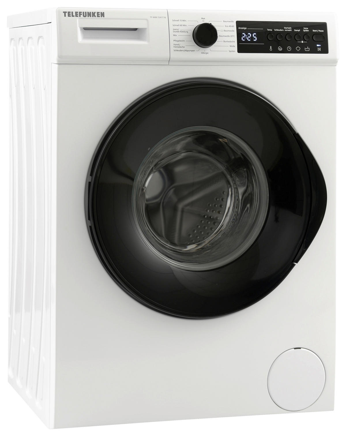 TELEFUNKEN Waschmaschine TF-WM-1541T7B weiß B/H/T: ca. 60x85x56 cm ca. 8 kg Waschmaschine TF-WM-1541T7B - weiß (60,00/85,00/56,00cm) - TELEFUNKEN