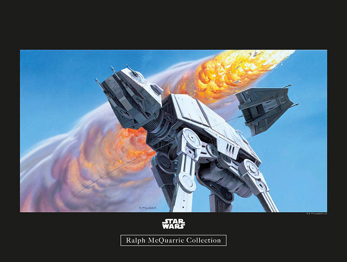Komar Poster Star Wars Classic RMQ Hoth Battle A Star Wars - Classic B/L: ca. 40x30 cm Star Wars Classic RMQ Hoth Battle A - (40,00/30,00cm) - Komar