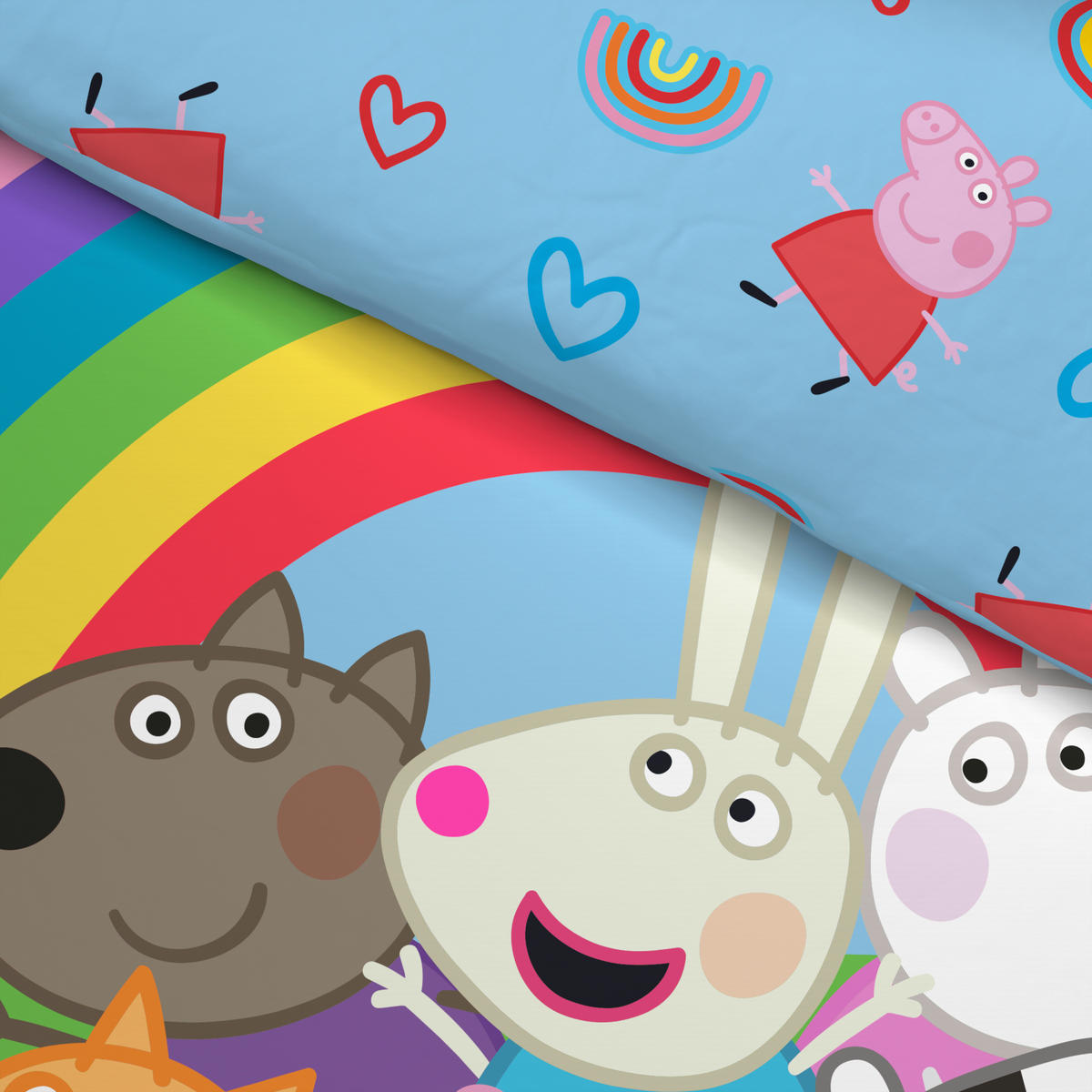 Microfaser Bettwäsche Bettwäsche_Microfaser_Peppa_Pig_2 - bunt (135,00/200,00cm) - Peppa Pig