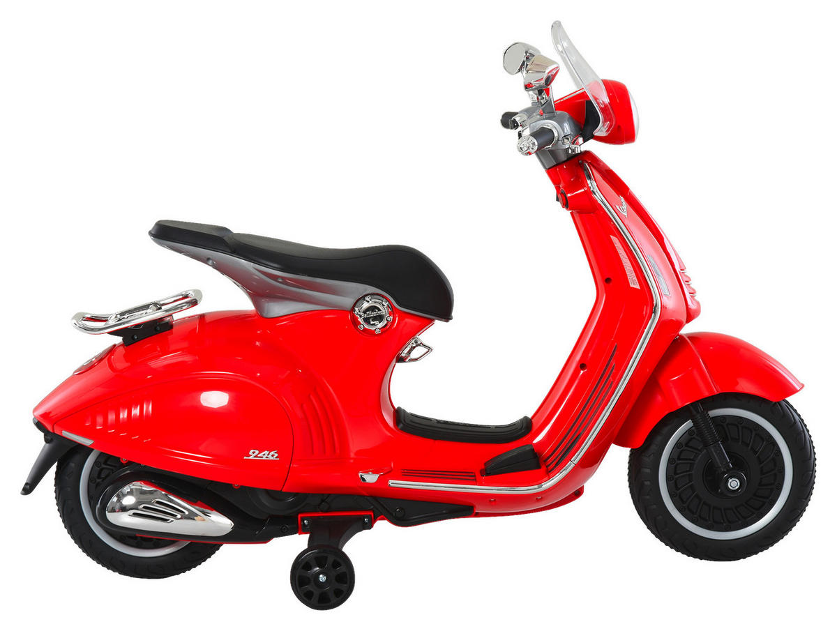 HOMCOM Kinder-Elektro-Motorrad rot B/H/L: ca. 49x75x108 cm Elektrisches_Kindermotorrad - rot (108,00/49,00/75,00cm) - HOMCOM