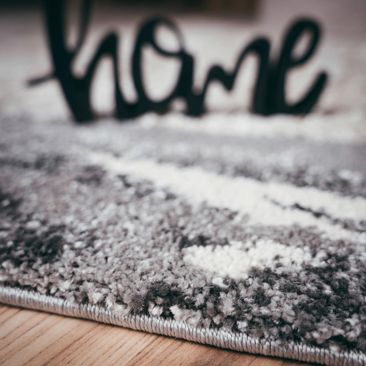 Obsession Teppich My Frost grau B/L: ca. 80x150 cm My Frost - grau (80,00/150,00cm) - Obsession