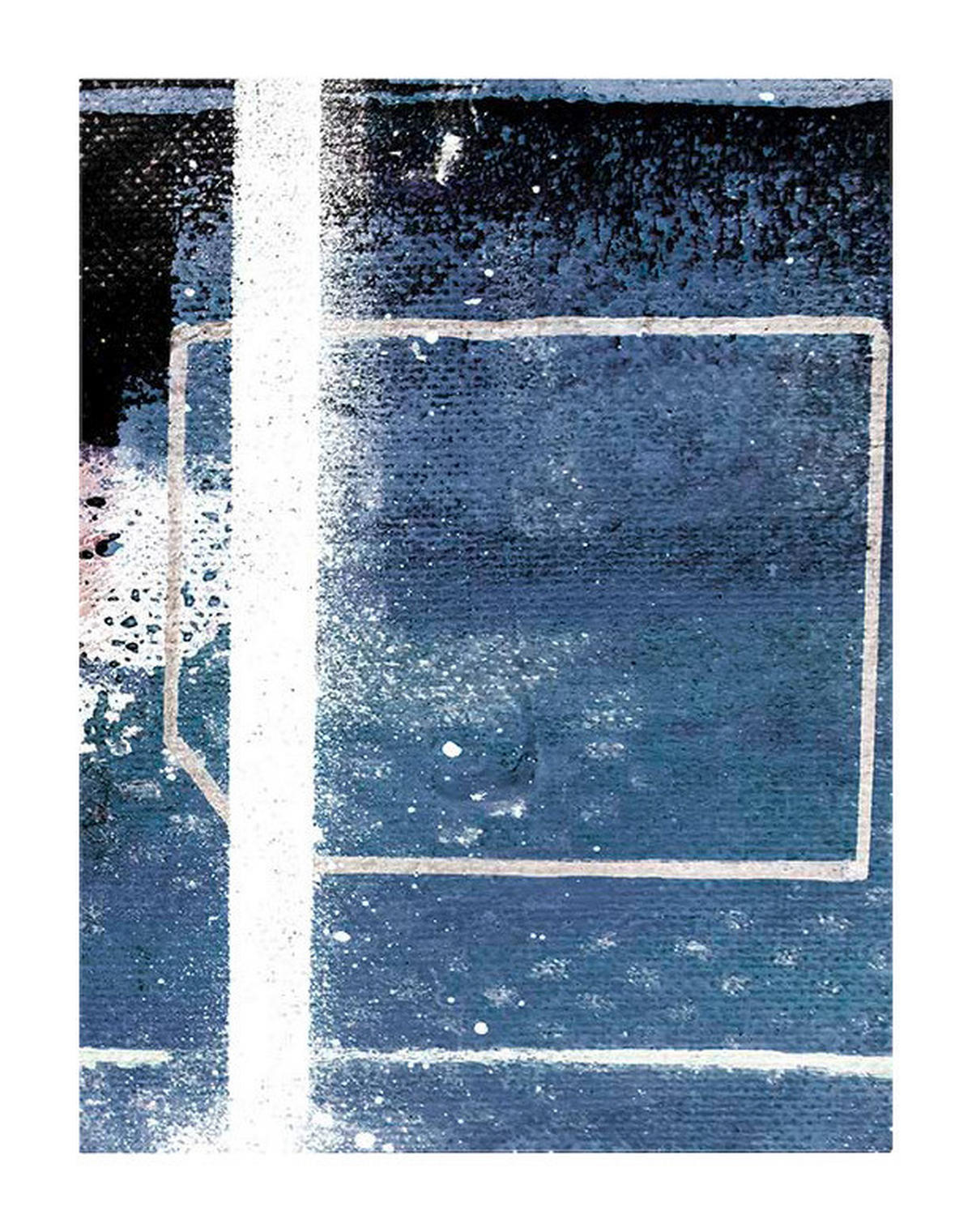 Komar Poster Bluely Arrangement Abstrakt B/L: ca. 40x50 cm Bluely Arrangement - (40,00/50,00cm) - Komar