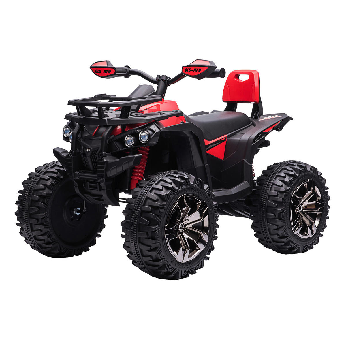 HOMCOM Kinderauto rot B/H/L: ca. 65x100x73 cm Kinder-Elektrofahrzeug - rot (73,00/65,00/100,00cm) - HOMCOM