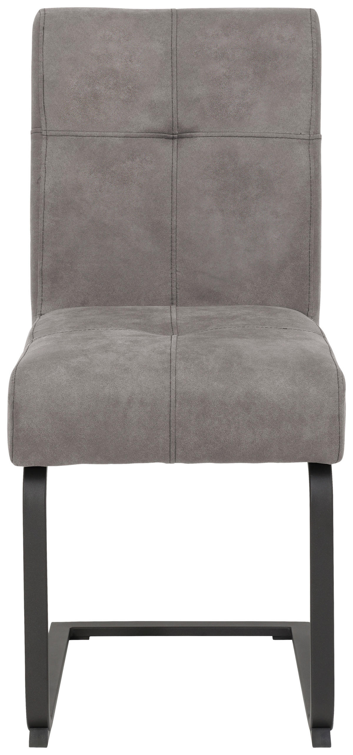 Essgruppe Luise II Eiche anthrazit Microfaser B/H/T: ca. 160x76x80 cm Luise II - Eiche/anthrazit (160,00/76,00/80,00cm) - Hela