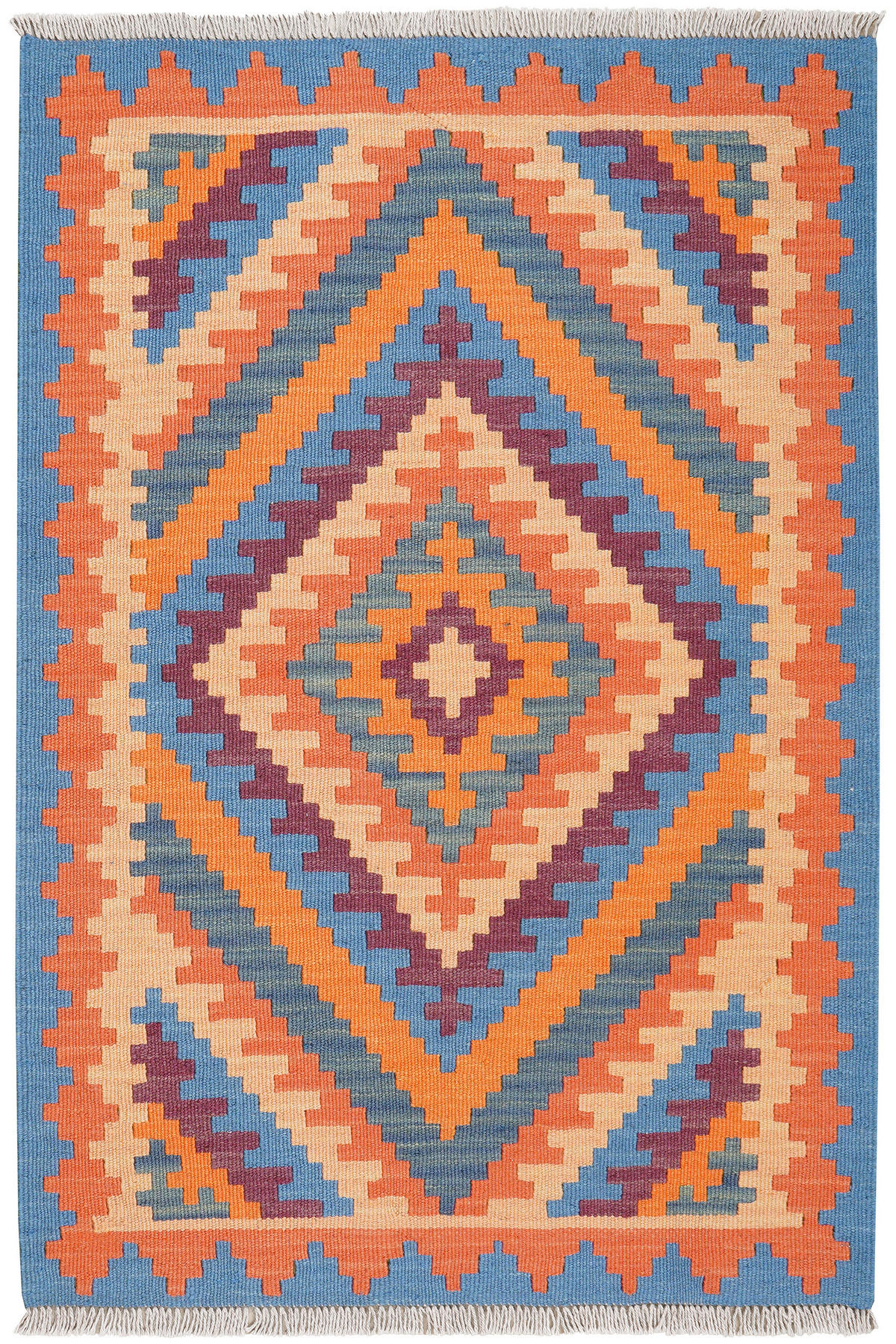 PersaTepp Teppich Kelim Gashgai bunt B/H/L: ca. 84x1x123 cm Kelim Gashgai - bunt (123,00/84,00/1,00cm) - PersaTepp