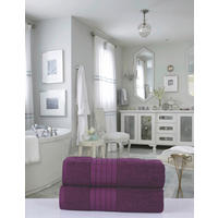 Duschtuch 2er-Pack Duschtuch_70x140cm_2erPack - bordeaux (70,00/140,00cm) - Good Morning