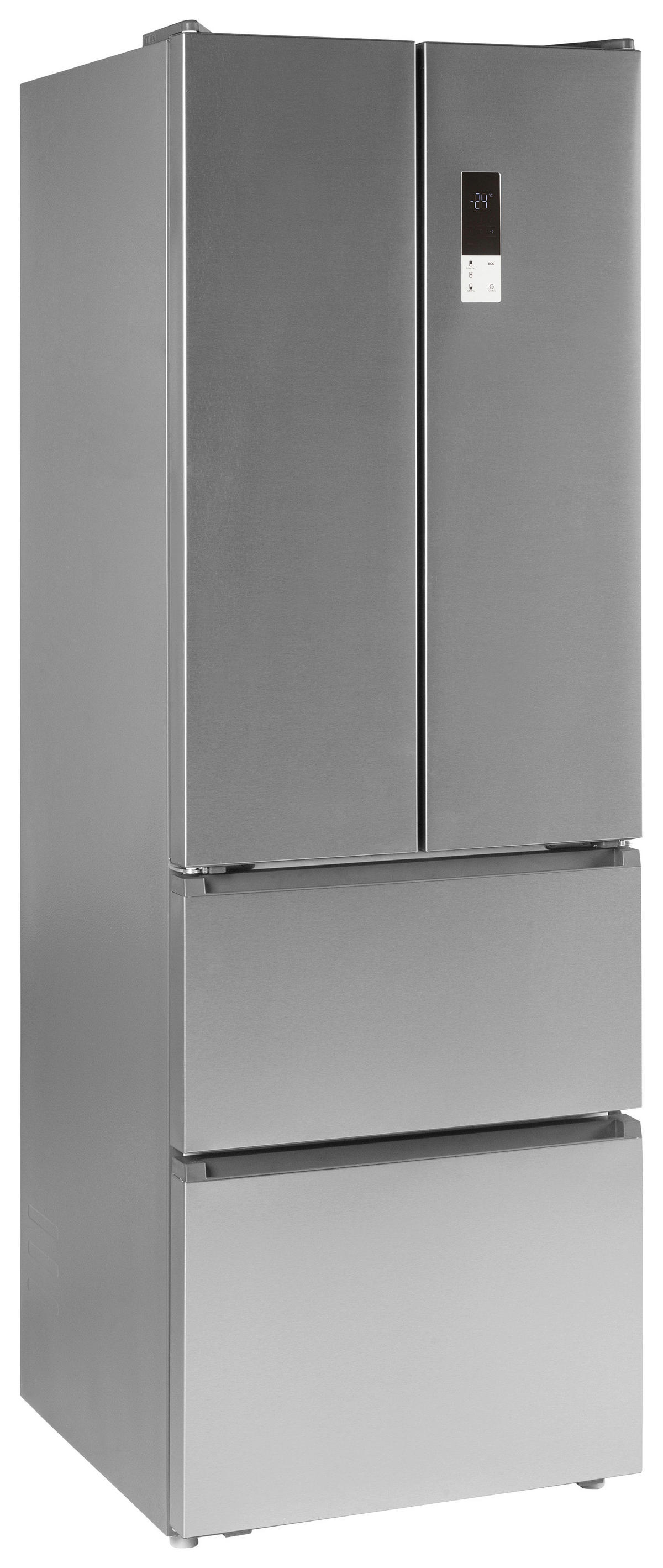 POCOline French-Door Kühl-/Gefrierkombination Inox B/H/T: ca. 59,5x185x68 cm French-Door FD 185-395 EIXDNF - Inox (59,50/185,00/68,00cm) - POCOline
