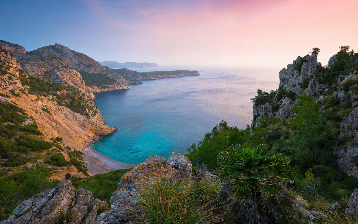 Komar Fototapete Emerald Cove B/L: ca. 400x250 cm Emerald Cove - (400,00/250,00cm) - Komar