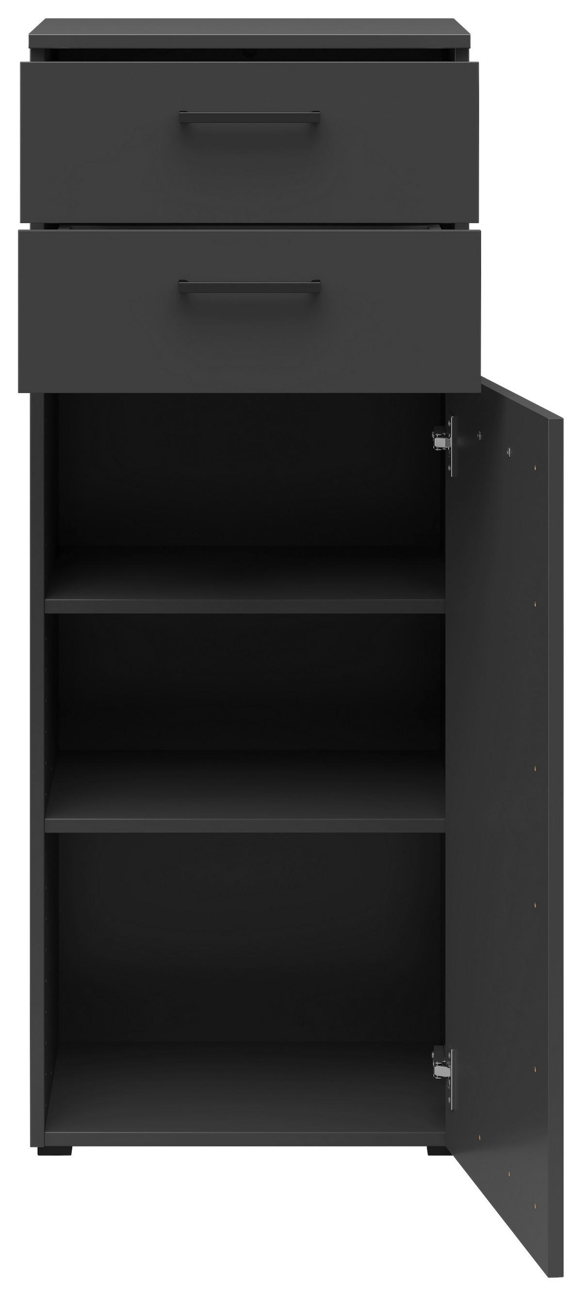 Kommode Multi-Stauraum Typ 17 anthrazit B/H/T: ca. 45x115x40 cm Multi-Stauraum Typ 17 - anthrazit (45,00/115,00/40,00cm)