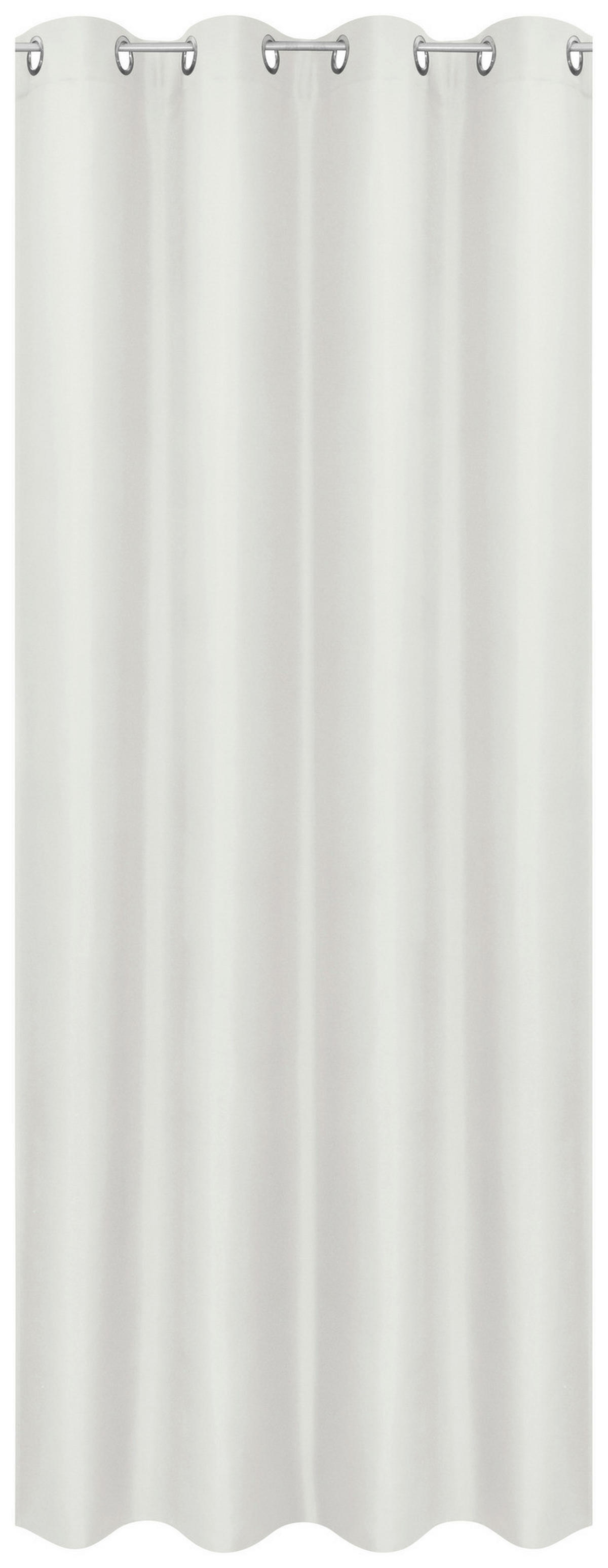 ACUS design collection Ösenvorhang Barnaby weiß B/L: ca. 140x235 cm Barnaby - weiß (140,00/235,00cm) - ACUS design collection