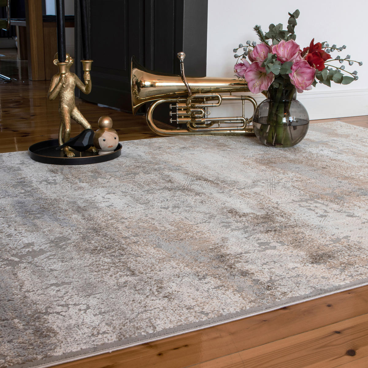 Obsession Teppich My Jewel of Obsession taupe B/L: ca. 140x200 cm My Jewel of Obsession - taupe (140,00/200,00cm) - Obsession