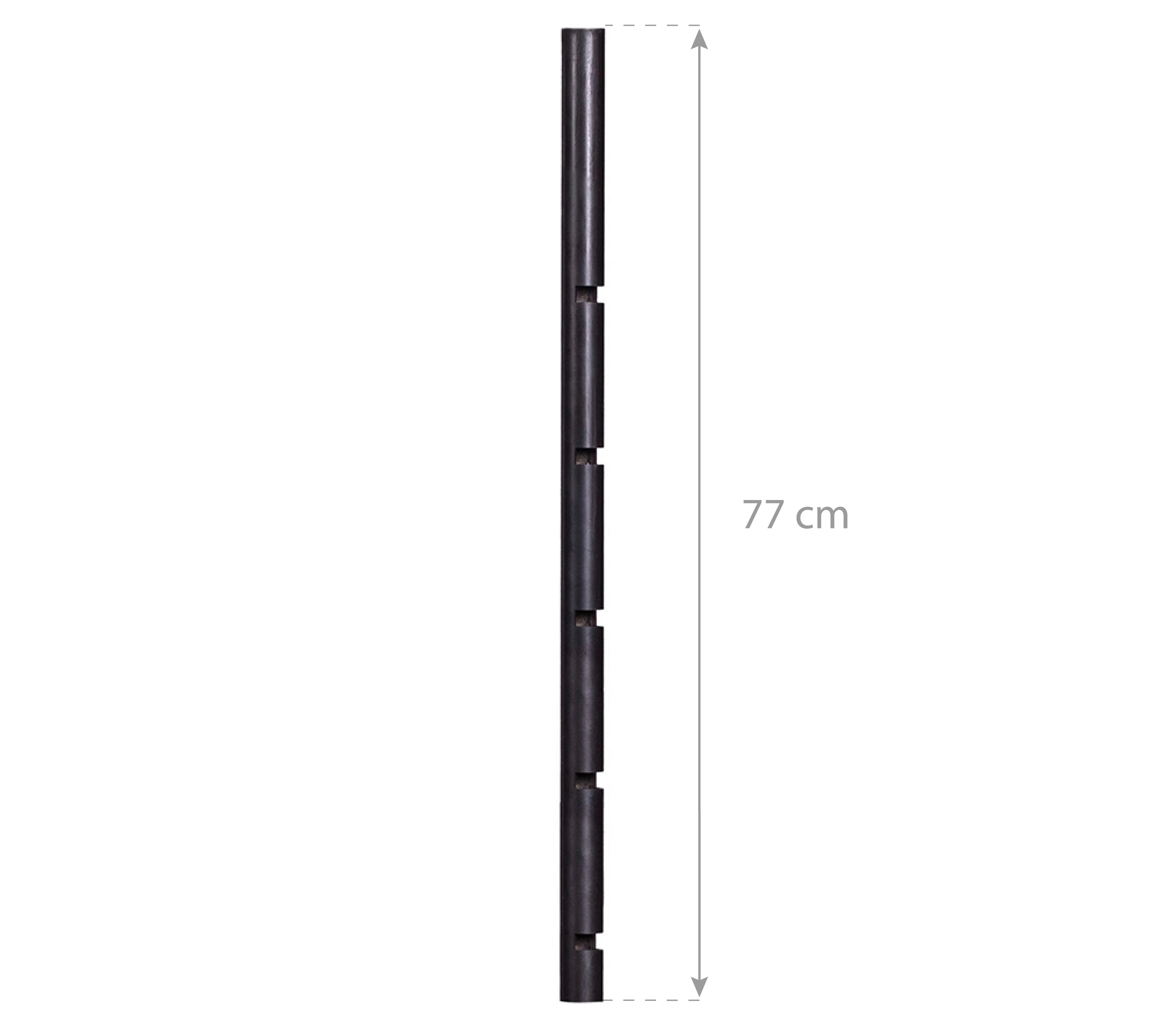 CookKing Mast für Feuerschale Bandito & Montana x schwarz Stahl H: ca. 75 cm Bandito & Montana x - schwarz (75,00cm) - CookKing